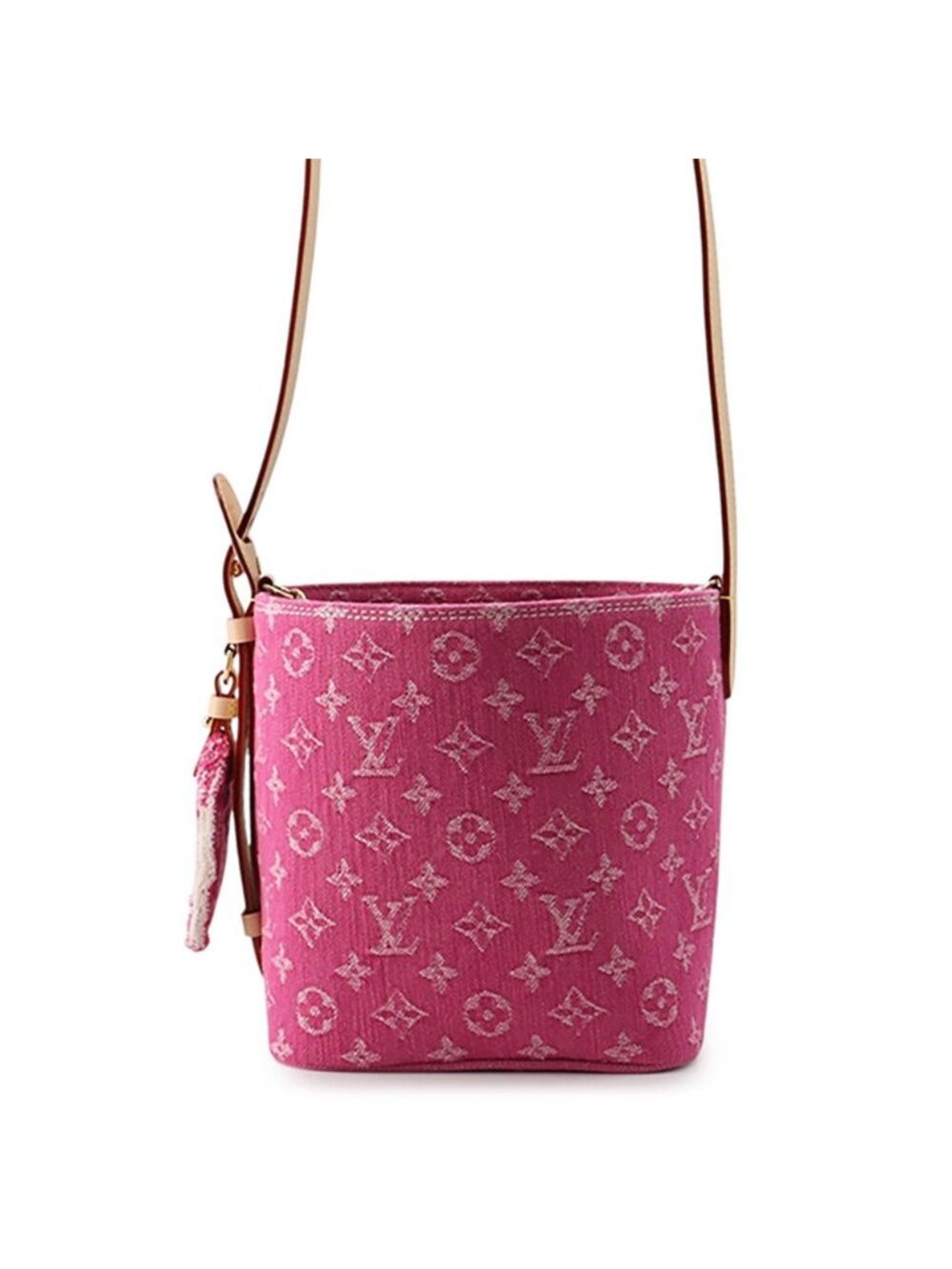Louis Vuitton Handbag Monogram Denim All in BB 2-Way